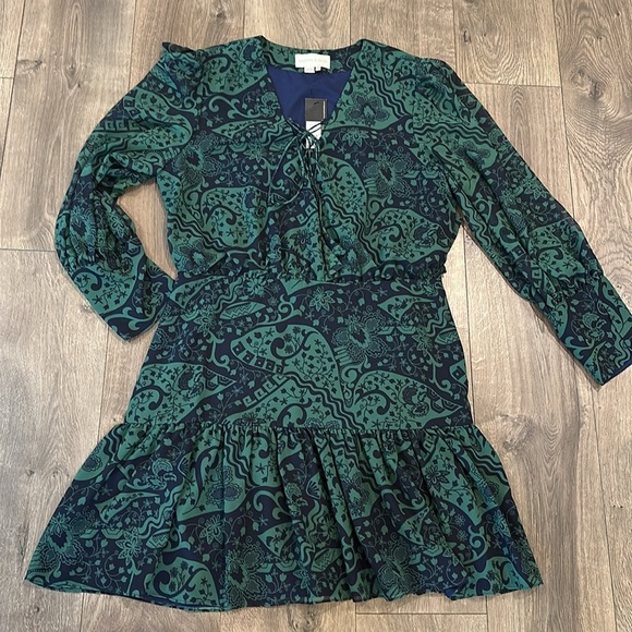 Sachin & Babi Samarah Landscape Aztec Floral Dress - Picture 5 of 10